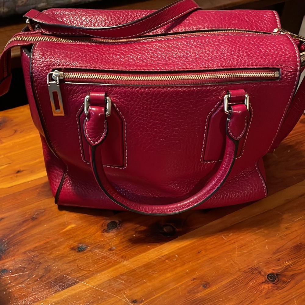 Red Michael Kors Purse - Picture 3 of 7